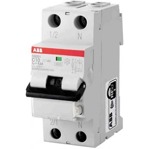 ABB 1pólový vypínací citlivost 30 mA