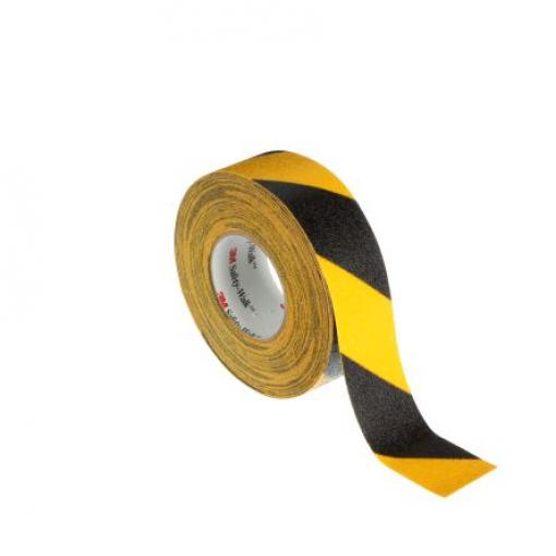 Protiskluzová páska 613, Černá, Žlutá 50.8mm, délka: 18.3 m Safety Walk 613 Samolepicí 3M 1.01 mm