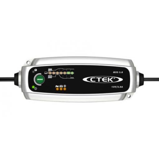 Nabíječka baterií CTEK MXS 3.8 MXS 3.8 CTEK Olověné 12 V 14.4V, 14.7 V 3.8 A Velká Británie Automobilový