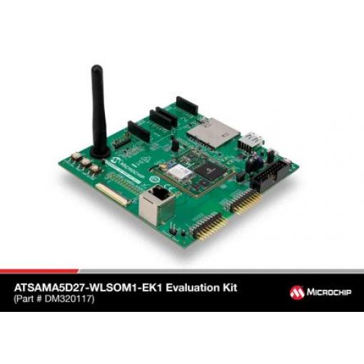 Komunikační a bezdrátový vývojový nástroj ATSAMA5D27C-LD2G, ATSAMA5D27-WLSOM1 Bluetooth Vyhodnocovací sada