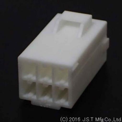 JST Konektor D-Sub, řada: SL, počet kontaktů: 6, orientace těla: Rovný 3.96 mm Vnější, Standardní, 300 V