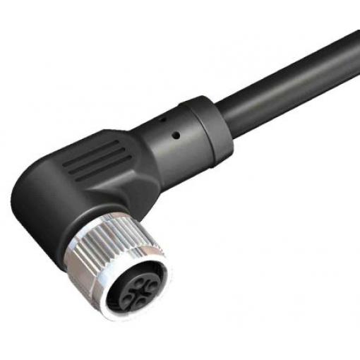 Kabel, A: Vnitřní, A: M12 4, B: Bez koncovky, B: Neuzavřený, 250V, IP67, řada: CBF12 RS PRO 10 m