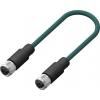 Kabel ovladače snímače, A: Vnitřní, A: Rovný 4, B: Přímý, B: Vnitřní, 250V 4, IP67, řada: CDF12 RS PRO 5 m