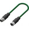 Kabel ovladače snímače, A: Vnitřní, A: Rovný 4, B: Přímý, B: Vnější, 250V 4, IP67, řada: CDF12 RS PRO 2 m