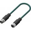 Kabel ovladače snímače, A: Vnitřní, A: Rovný 4, B: Přímý, B: Vnější, 250V 4, IP67, řada: CDF12 RS PRO 2 m