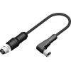 Kulatý konektor, A: Konektor samice 3, 60V, IP67, řada: CDF08 RS PRO 5 m