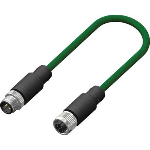 Kabel ovladače snímače, A: Vnitřní, A: Rovný 4, B: Přímý, B: Vnější, 250V 4, IP67, řada: CDF12 RS PRO 10 m
