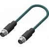 Kabel ovladače snímače, A: Vnější, A: Rovný 4, B: M12, B: Vnější, 250V 4, IP67, řada: CDM12 RS PRO 2 m