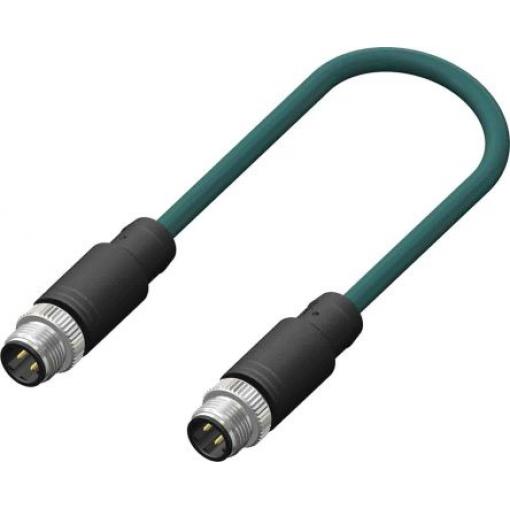 Kabel ovladače snímače, A: Vnější, A: Rovný 4, B: M12, B: Vnější, 250V 4, IP67, řada: CDM12 RS PRO 10 m