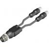 Kabel ovladače snímače, A: Vnější, A: M8 4, B: M8, B: Vnitřní, 30V 3, IP67, řada: 01BPVC RS PRO 1 m