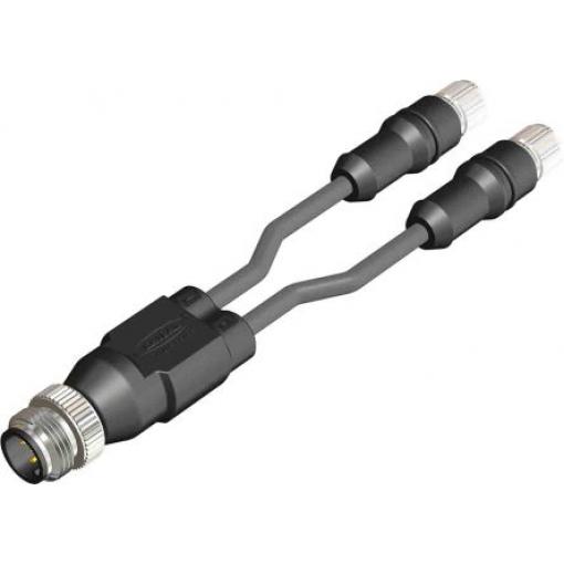 Kabel ovladače snímače, A: Vnější, A: M12 4, B: M8, B: Vnitřní, 60V 3, IP67, řada: 01BPVC RS PRO 1 m
