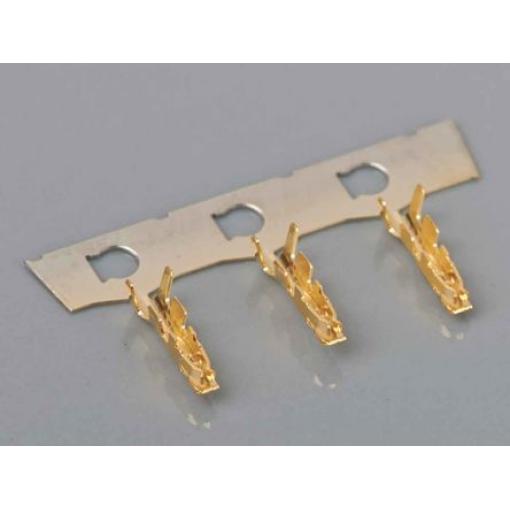 Molex Krimpovací svorka, řada: 205342, Vnitřní Krimpovací, pokovení: Zlatá, max. AWG: 24 AWG, min. AWG: 26 AWG, materiál
