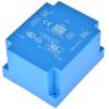 Block Transformátor PCB, sekundární napětí: 12 V ac, počet výstupů: 2 Průchozí otvor 81 % 52 VA