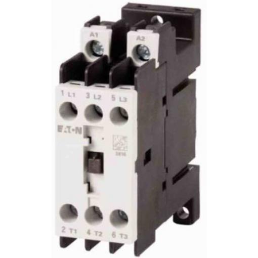 Eaton Stykač napětí ve vinutí 24V dc 3pólový 12 A 660V 5.5 kW s 3 NO kontakty 24V dc Řízení motoru, rozsah: DILMT7 3P