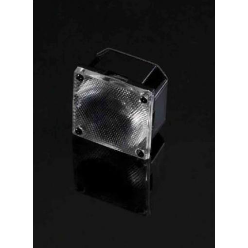 Čočka LED, řada: G2-ROSE-UV 1cestná Bodové rozptýlení vyzařování 14 ° 21.6 mm v prům. Čirá Silikon Čtvercový Ledil
