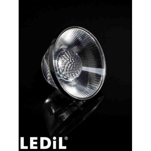 Čočka LED FP17001_SAKURA-70-S, řada: SAKURA-70 1cestná Bodové vyzařování 15 ° 69 mm v prům. Čirá Silikon Kulatý Ledil