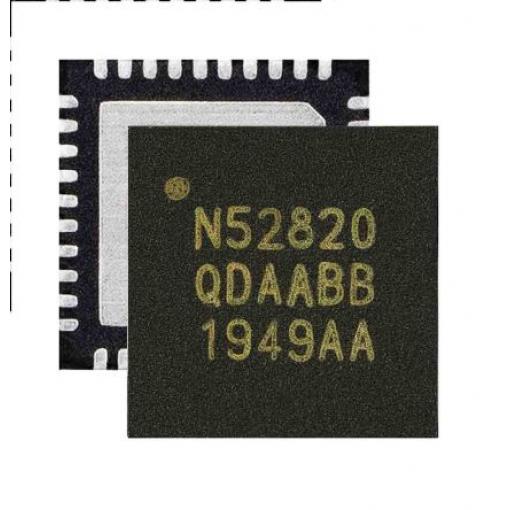 Bezdrátový obvod SOC NRF52820-QDAA-R7 Mikroprocesor pro Bluetooth, počet kolíků: 40, QFN