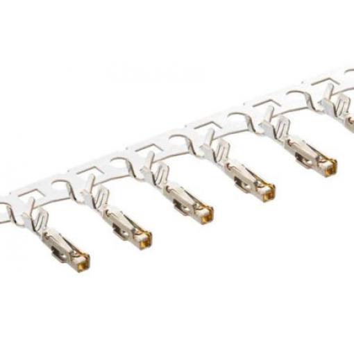 Molex Krimpovací svorka, řada: 503095, Vnitřní Krimpovací, pokovení: Zlatá, max. AWG: 24 AWG, pro použití s: Ipouzdro
