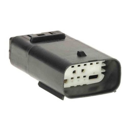 Molex Ochranný kryt konektoru, počet kontaktů: 12 barva Černá, Vnější, Kabel, řada: 160111 Krimpovací, IP67 1601126001,