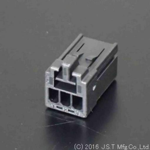 JST Pouzdro pro konektor PCB, řada: J2000 Vnitřní, rozteč: 2.5 mm, počet kontaktů: 3, počet řad: 1, orientace těla: