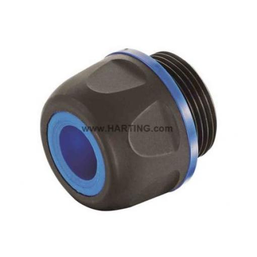 Kabelová průchodka, řada: Han CGM-P F+B 19155035199 Černá Polyamid, IP69, IP67 M25 HARTING 16 mm až 18 mm