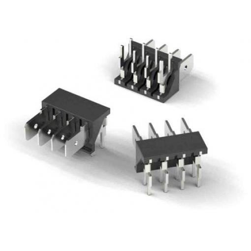 Wurth Elektronik Konektor PCB, řada: WR-FAST, Vodič-deska, počet kontaktů: 4, počet řad: 1, rozteč: 5.08 mm, orientace
