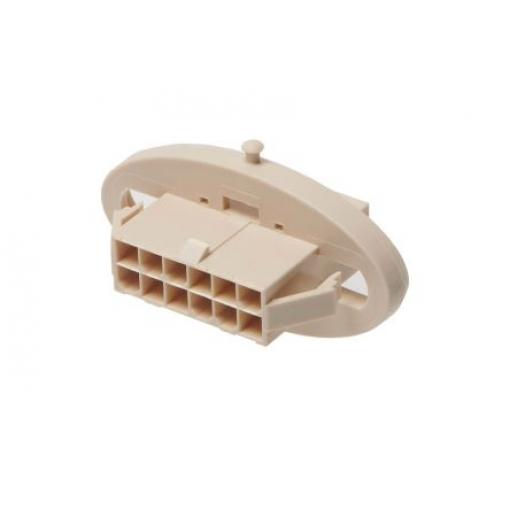 Molex Pouzdro krimpovacího konektoru, řada: 207017 Vnitřní, rozteč: 4.2 mm, počet kontaktů: 8, počet řad: 2, orientace