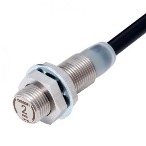 Omron Snímač přiblížení E2EW-X5B318 2M Válec se závitem M18 x 1 200 mA E2EW IP67 PnP 80 Hz 5 mm 30 V dc
