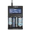 Nabíječka baterií Powerline 4 Ultra Ansmann Li-Ion, NiMH AA, AAA, C, D 4 12V 2000 mA Velká Británie, EU Lithium-iontové