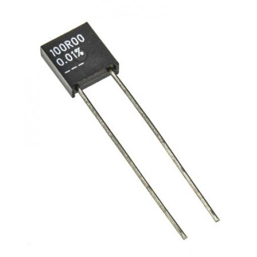 Rezistor Kovová fólie Axiální, řada: RCK 100 Ω 0.01 % RCKO2 100R 0.01% 0.5 W VPG Foil Resistors