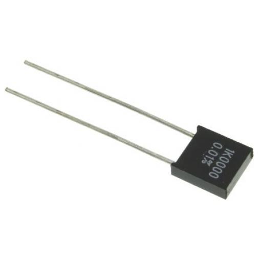 Rezistor Kovová fólie Axiální, řada: RCK 1 kΩ 0.01 % RCKO2 1K 0.01% 0.5 W VPG Foil Resistors