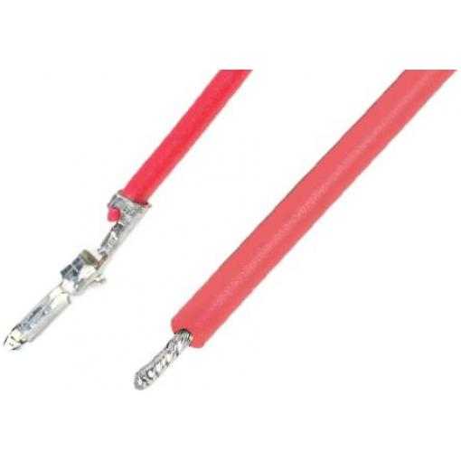 Molex Krimpovací vodič Čepel Pico Blade, řada: 79758 Bez koncovky, délka kabelu: 150 mm Červená