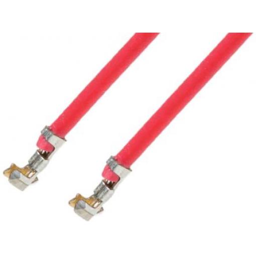 Molex Krimpovací vodič Čepel Pico Blade, řada: 79758 Čepel Pico Blade, délka kabelu: 75 mm Červená
