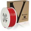 Vlákna pro 3D tiskárny, Červená 2.85mm 1kg PET-G Verbatim