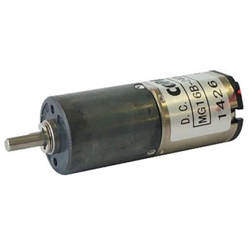 Nidec Components Stejnosměrný převodový motor, řada: MG16B 12V dc Komutátorový s převodem 100rpm 0.06 Nm 3 mm 250mA