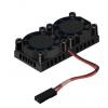 Příslušenství pro vývojové sady polovodičů, pro použití s: Raspberry Pi 4 B /3B+ Ventilátor ZP-0037 52Pi
