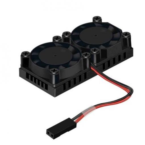 Příslušenství pro vývojové sady polovodičů, pro použití s: Raspberry Pi 4 B /3B+ Ventilátor ZP-0037 52Pi
