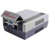 52Pi Pouzdro Raspberry Pi, řada: Nes4Pi ABS Raspberry Pi 4B Šedá