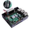 52Pi Pouzdro Raspberry Pi, řada: Nes4Pi ABS Raspberry Pi 4B Šedá