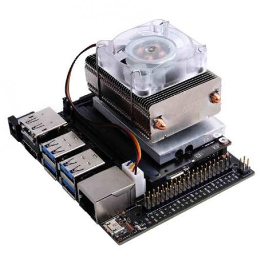 Příslušenství pro vývojové sady polovodičů Modul ventilátoru, pro použití s: Nvidia JETSON Nano EP-0113 52Pi