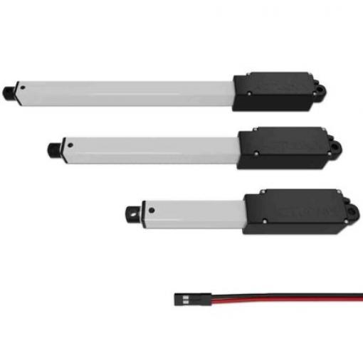 Actuonix Elektrický lineární aktuátor 50 mm, řada: L16 6 V, zatížení: 200N 8mm/s, cyclus: 20 %, celková dělka: 118 mm,