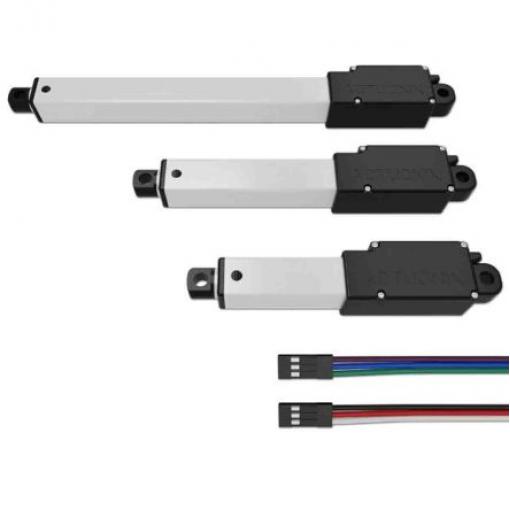 Actuonix Elektrický lineární aktuátor 30 mm, řada: L12 12 V dc, zatížení: 42N 13mm/s, cyclus: 20 %, celková dělka: 82