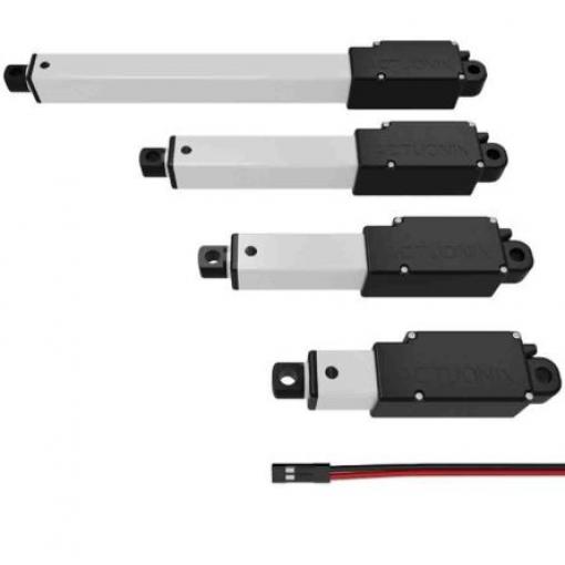 Actuonix Elektrický lineární aktuátor 30 mm, řada: L12 12 V dc, zatížení: 80N 6.5mm/s, cyclus: 20 %, celková dělka: 82