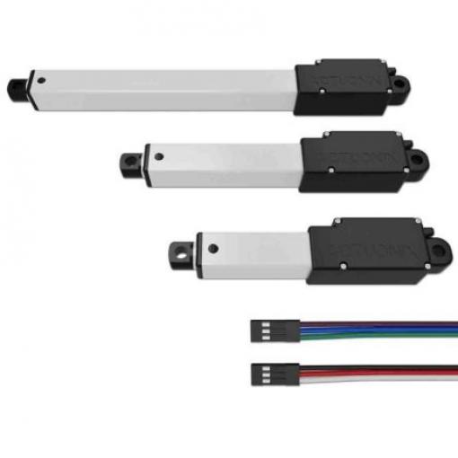 Actuonix Elektrický lineární aktuátor 30 mm, řada: L12 12 V, zatížení: 80N 6.5mm/s, cyclus: 20 %, celková dělka: 82 mm,