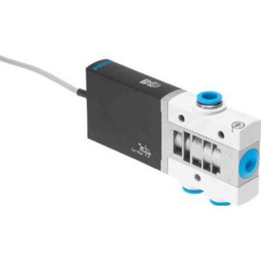 Elektromagnetický ventil 3/2 uzavřený monostabilní, řada: MHE4-MS1H-3/2G-QS-8-K Elektřina, max. průtok: 400 L/min Festo