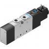 Elektromagnetický ventil 5/2 monostabilní, řada: VUVS EN 175301-803 Elektřina, max. průtok: 700 L/min Festo 24 V