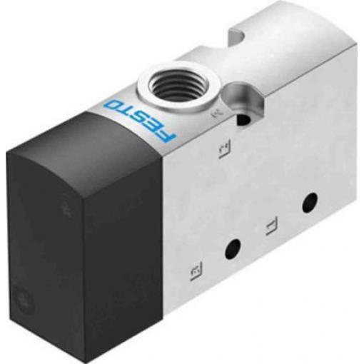 Pneumatický solenoidový ventil 3/2 uzavřený monostabilní, řada: VUWS-L30-M32C-E-G38 G 3/8", G 1/8" Pneumatický, max.
