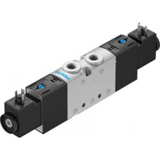 Elektromagnetický ventil 5/2 bistabilní, řada: VUVS G Elektřina, max. průtok: 700 L/min Festo 24 V dc