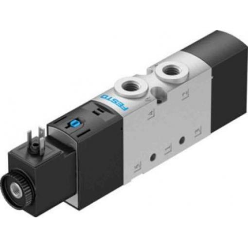 Elektromagnetický ventil 5/2 monostabilní, řada: VUVS-L20-M52-AD-G18-F7-1C1 G Elektřina, max. průtok: 700 L/min Festo 24