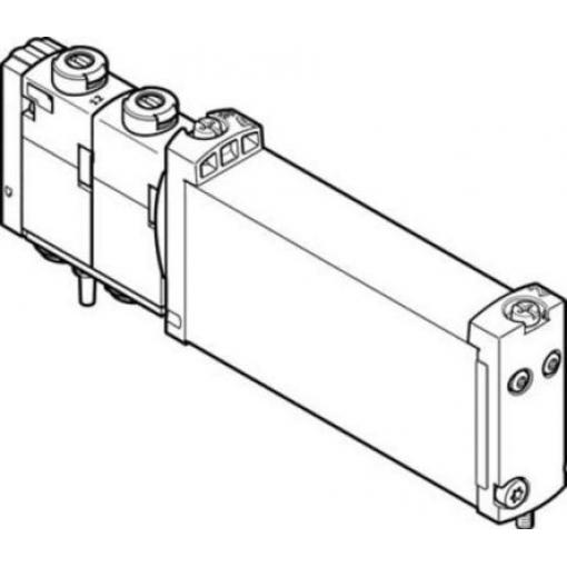 Elektromagnetický ventil 2 x 3/2 uzavřený, Monostabilní, řada: VUVG-B14-T32H-AZT-F-1T1L Elektřina, max. průtok: 490